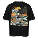 Shahzada, Kassetten, 1st | Breezy, Oversized Unisex T-Shirt - Schwarz