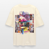 Callistara, Frau, 1st | Blaster, Oversize Bio T-Shirt, Unisex - Weißgrau