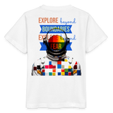 Jovareth, Astronaut, 1st | Kinder Bio T-Shirt - Weiß
