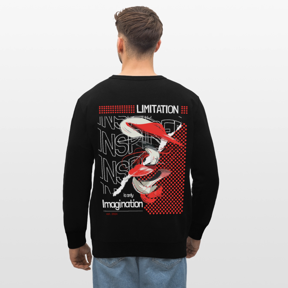 Xiwangmu, Muschel, 1st | Roller, Unisex Bio-Sweatshirt - Schwarz