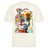 Verdantis, Blaue Augen, 1st | Essential, Relaxed Fit Unisex Bio T-Shirt - Naturweiß 