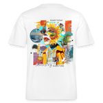 Rivandor, Fantasie, 1st | Essential, Relaxed Fit Unisex Bio T-Shirt - Weiß