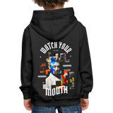 Dewrês, Frau, 1st | Kinder Hoodie - Schwarz