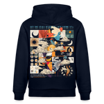 Hekatean, Sternzeichen, 1st | Cruiser, Unisex Bio-Hoodie - Navy