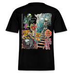 Tangaroa , Skelet, 1st | Essential, Relaxed Fit Unisex Bio T-Shirt - Schwarz