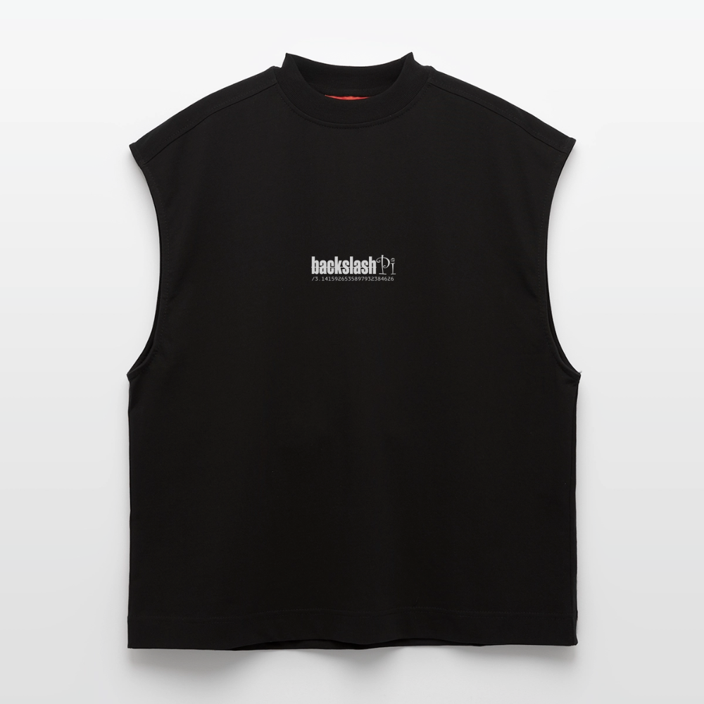 Kali, Limette, 1st | Heavyweight Oversized Bio Tank Top, Unisex - SOLID BLACK