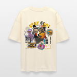 Thorvalis, Bär, 1st | Blaster, Oversize Bio T-Shirt, Unisex - Weißgrau