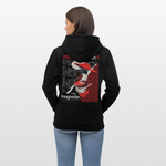 Xiwangmu, Muschel, 1st | Cruiser, Unisex Bio-Hoodie - Schwarz