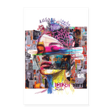 Callistara, Frau, 1st | Poster 60x90 cm - Weiß
