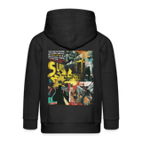 Dionyson, U-Bahn, 1st | Kinder Zip Hoodie - Schwarz