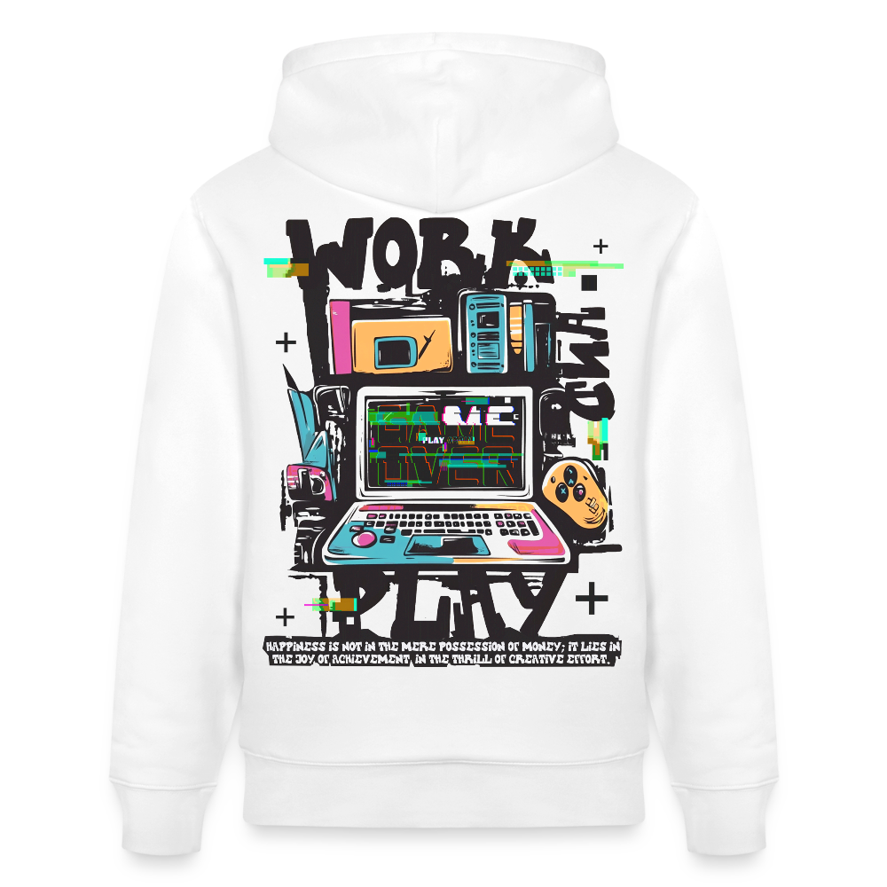 Aetherion, Laptop, 1st | Cruiser, Unisex Bio-Hoodie - Weiß