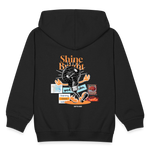 Gulperî, Glühbirne, 1st | Kinder Zip Hoodie - Schwarz