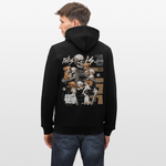 Tezcatlipoca , Hunde & Skelet, 1st | Cruiser, Unisex Bio-Hoodie - Schwarz