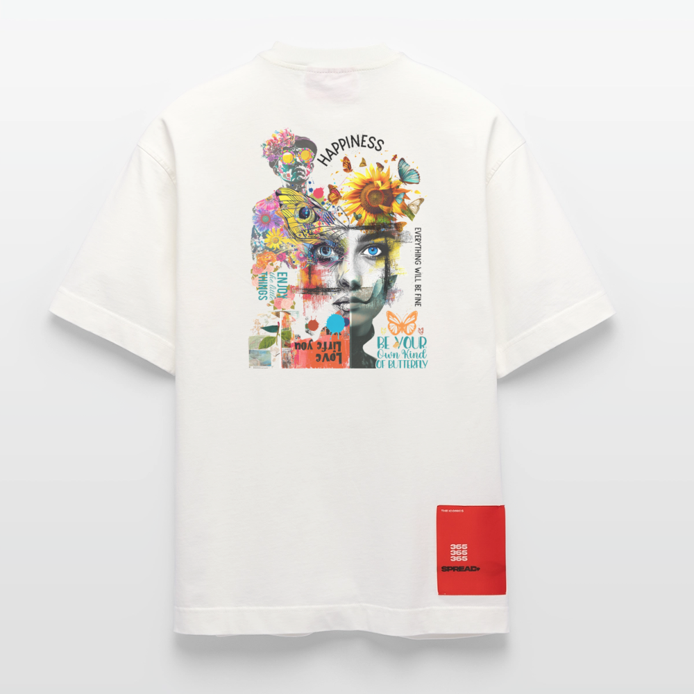 Verdantis, Blaue Augen, 1st | Heve, Heavyweight Oversized Bio T-Shirt, Unisex - OFF WHITE
