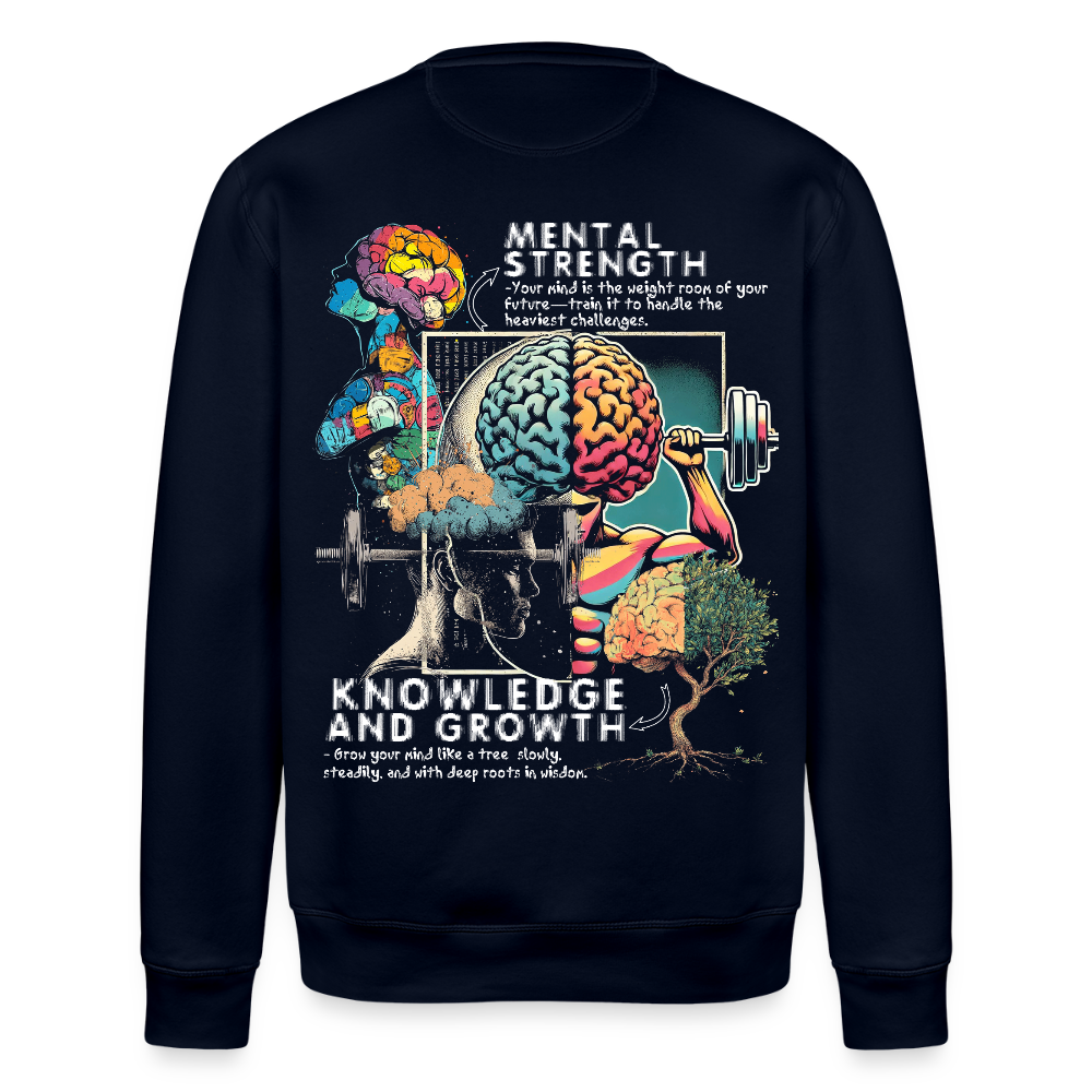 Selenian, Fitness, 1st | Roller, Unisex Bio-Sweatshirt - Navy