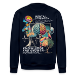 Selenian, Fitness, 1st | Roller, Unisex Bio-Sweatshirt - Navy