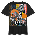 Aresia, Zebra, 1st | Teenager Bio T-Shirt - Schwarz