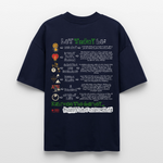 Astraeian, Symbole, 1st | Blaster, Oversize Bio T-Shirt, Unisex - Navy