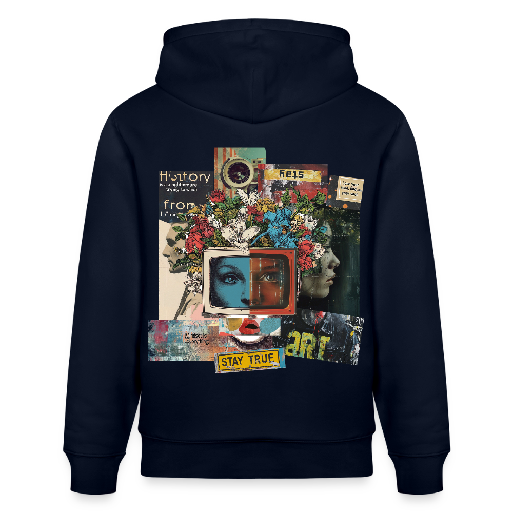 Baranê, Fernseher, 1st | Cruiser, Unisex Bio-Hoodie - Navy