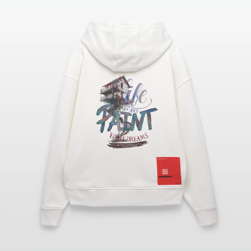 Ignisvar, Haus, 1st | Heavyweight Oversized Bio Hoodie, Unisex - OFF WHITE