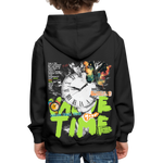 Ifrit, Uhr, 1st | Kinder Hoodie - Schwarz