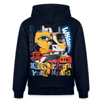 Kronan, Gesicht, 1st | Cruiser, Unisex Bio-Hoodie - Navy