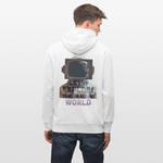 Denebris, Astronaut, 1st | Cruiser, Unisex Bio-Hoodie - Weiß