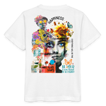 Verdantis, Blaue Augen, 1st | Kinder Bio T-Shirt - Weiß