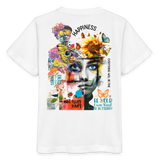 Verdantis, Blaue Augen, 1st | Kinder Bio T-Shirt - Weiß
