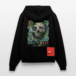 Persephi, Totenkopf, 1st | Heavyweight Oversized Bio Zip Hoodie, Unisex - SOLID BLACK
