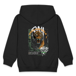 Demeter, Tiger, 1st | Kinder Zip Hoodie - Schwarz