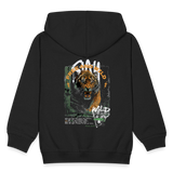 Demeter, Tiger, 1st | Kinder Zip Hoodie - Schwarz