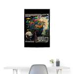 Aphroan, Bär, 1st | Poster 60x90 cm - Weiß