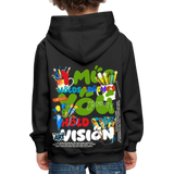 Thesean, Pinsel, 1st | Kinder Hoodie - Schwarz