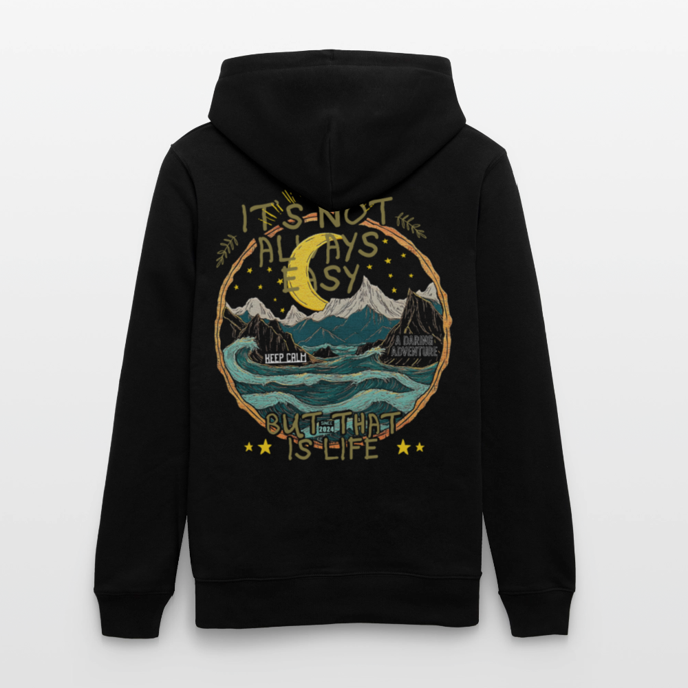 Izanami, Berge, 1st | Cruiser, Unisex Bio-Hoodie - Schwarz