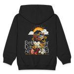Jinni, Berge, 1st | Kinder Zip Hoodie - Schwarz