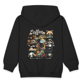 Tritonan, Kaffee, 1st | Kinder Zip Hoodie - Schwarz