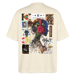 Altairon, Mädchen, 1st | Blaster, Oversize Bio T-Shirt, Unisex - Weißgrau