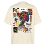 Altairon, Mädchen, 1st | Blaster, Oversize Bio T-Shirt, Unisex - Weißgrau
