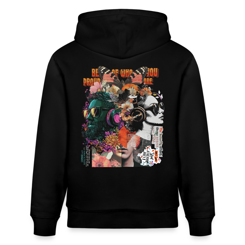 Qareen, Sonnenbrille, 1st | Cruiser, Unisex Bio-Hoodie - Schwarz
