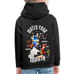 Dewrês, Frau, 1st | Kinder Hoodie - Schwarz
