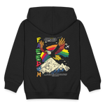 Susanoo, Adler, 1st | Kinder Zip Hoodie - Schwarz