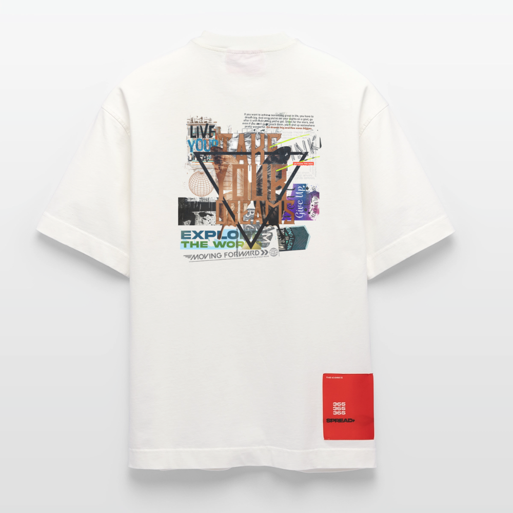 Celestaris, Schmetterling, 1st | Heve, Heavyweight Oversized Bio T-Shirt, Unisex - OFF WHITE