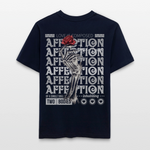 Zeusun, Rose, 1st | Essential, Relaxed Fit Unisex Bio T-Shirt - Navy