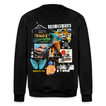 Nüwa, Wandern, 1st | Roller, Unisex Bio-Sweatshirt - Schwarz