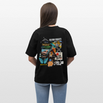 Nüwa, Wandern, 1st | Blaster, Oversize Bio T-Shirt, Unisex - Schwarz
