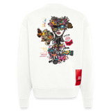 Stormrath, Fantasie, 1st | Heavyweight Oversized Bio Sweater, Unisex - OFF WHITE