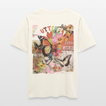 Azaroth, Schmetterling, 1st | Essential, Relaxed Fit Unisex Bio T-Shirt - Naturweiß 