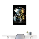 Fujin, Totenkopf, 1st | Poster 60x90 cm - Weiß