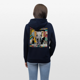 Thanatain, Elefant, 1st | Cruiser, Unisex Bio-Hoodie - Navy
